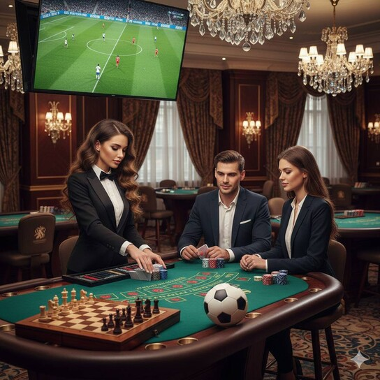 财神方位示意 · 打牌吉位